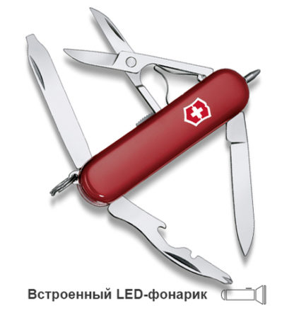 Нож-брелок Victorinox Classic Midnite Manager