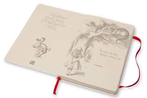 Ежедневник Moleskine Alice In Wonderland Pocket Limited Edition