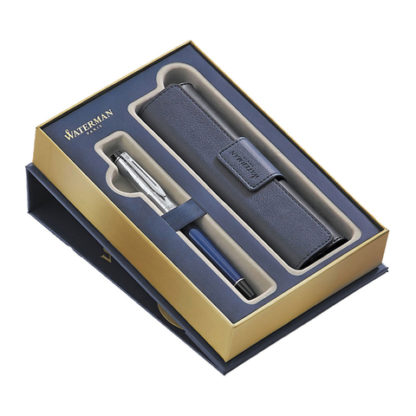 Набор подарочный Waterman Expert - Deluxe Obsession Blue CT