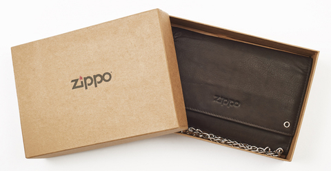 Бумажник байкера Zippo